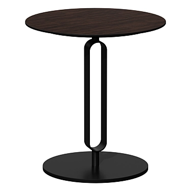 Elegant Alfred Side Table 3D model image 1 