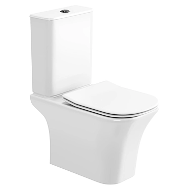 Ceramica Nova Alfa Floor Toilet 3D model image 1 