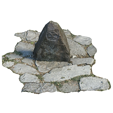 Landscape Stone Set 3D Models 3D model image 1 