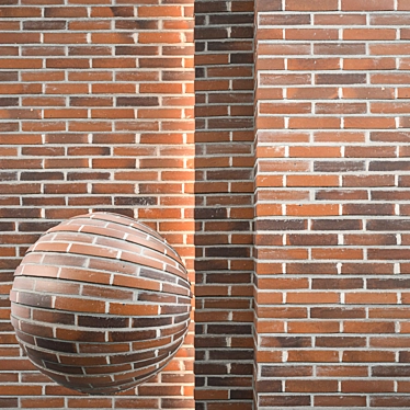 Texture Brick-011 Seamless Material 3D model image 1 