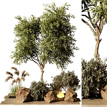 Outdoor Plant 194 3D Model 3D model image 1 