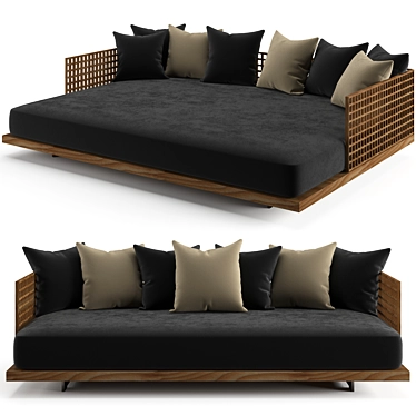 Modern Minotti Quadrado Sofa 3D model image 1 