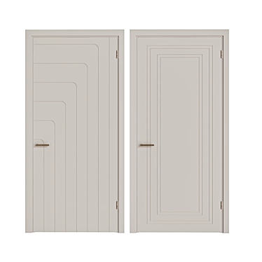 Sofia PHANTOM Set5 Doors - 2000mm*800mm 3D model image 1 