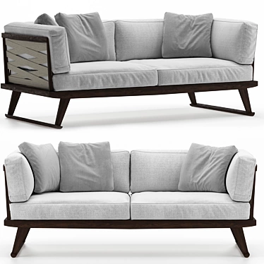 Gio Sofa by Antonio Citterio 3D model image 1 