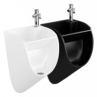 Innovative Urinal Solution Design 3D model image 1 