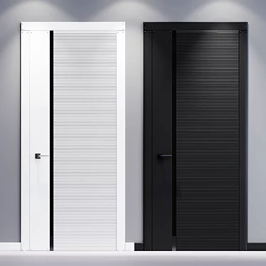 Modern Door Flexo Design Solution 3D model image 1 