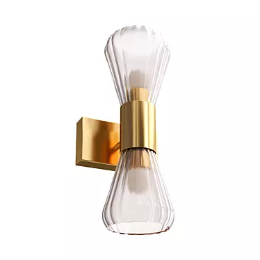 Elegant DIORI Sconce Light 3D model image 1 