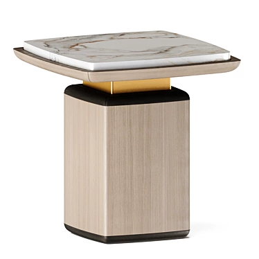 NAGANO Side Table with Vray/Crorna 3D model image 1 