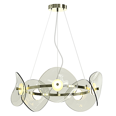 Modern Odeon Light Fixture 3D 3D model image 1 