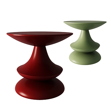 Ferruccio Laviani Birignao Side Table 3D model image 1 