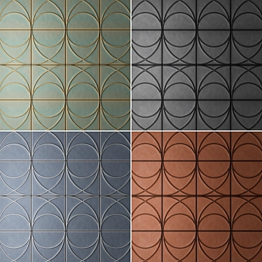 Syzygy Pinwheel Sculpture Art Display 3D model image 1 