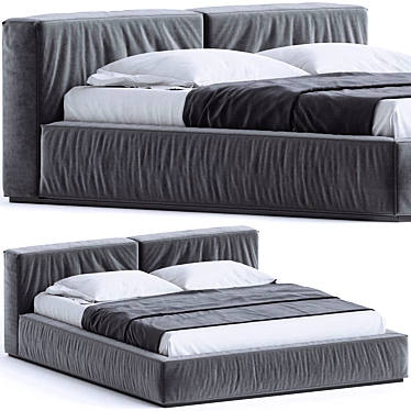 Boca Navi Bed in Boca Room 3D model image 1 