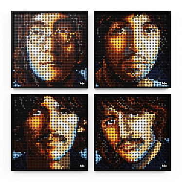 LEGO The Beatles Art Set 3D model image 1 