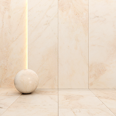 Substance-Designed PBR Marble Material 3D model image 1 