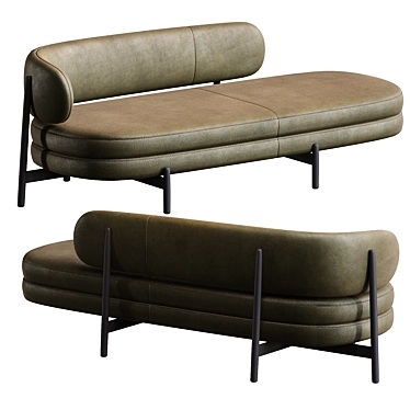 Modern Elegance: Lars Sofa 3D model image 1 