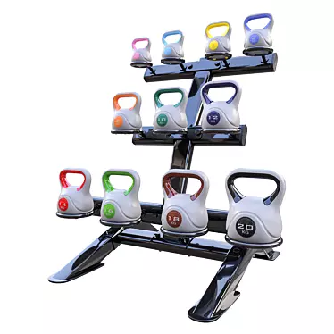 Kettlebells Rack