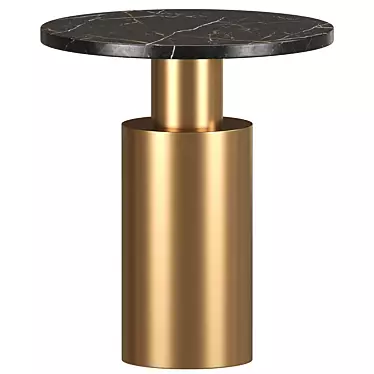 Elegant TERZO Side Table 3D model image 1 