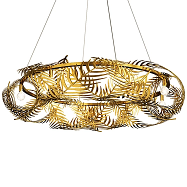 Exquisite Aviva Queenbee Chandelier 3D model image 1 