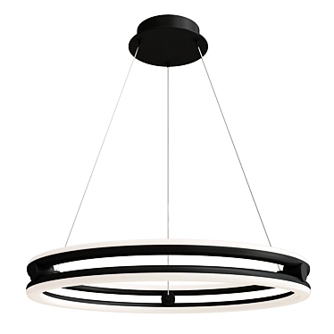 Grace LED Ring Chandelier, 20 3D model image 1 