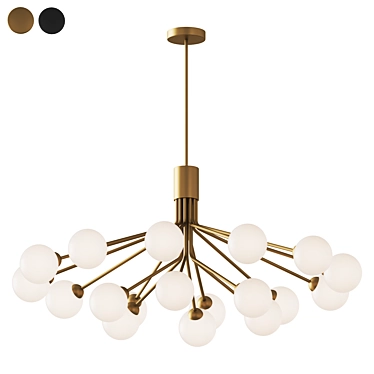 Audrey Pendant Light Collection 3D model image 1 