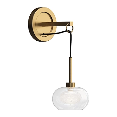Industrial Tronic Wall Sconce 3D model image 1 