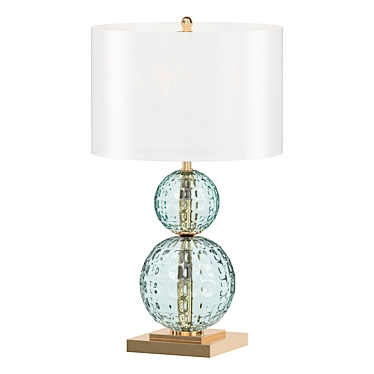 Modern Table Lamp with Shade 3D model image 1 