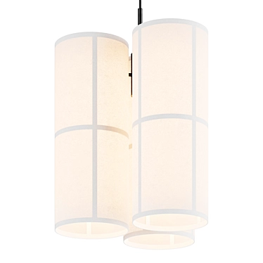 Cluster Pendant Hashira Lamp - Menu 3D model image 1 