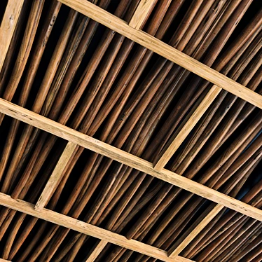 Geometric Ceiling Decor 3D Model 3D model image 1 