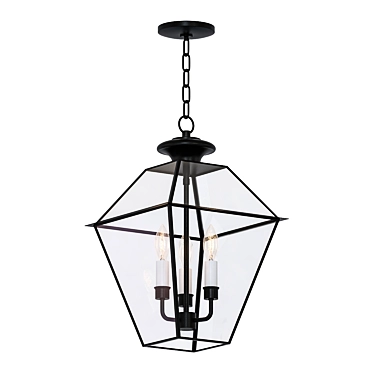 Livex Lighting Westover Outdoor Pendant 3D model image 1 