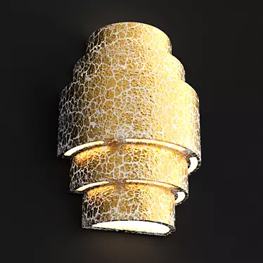 Elegant Handan Wall Light 3D model image 1 