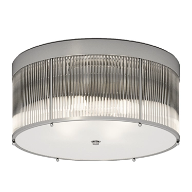 Elegant Charleston Ceiling Light 3D model image 1 