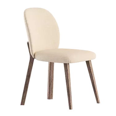 Modern Arena Dining Chair - Corona Renderer 3D model image 1 