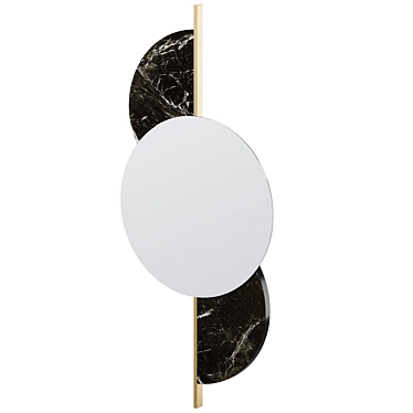 Sleek Galway Mirror by Frato 3D model image 1 