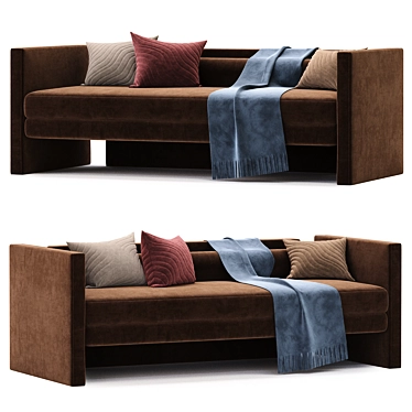 Modular Segment Sofa Collection 3D model image 1 