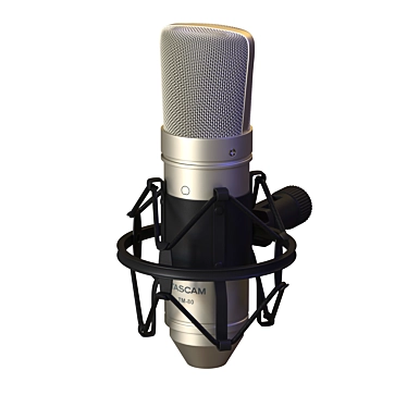 Tascam TM-80 Studio Condenser Microphone 3D model image 1 