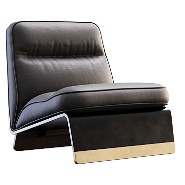  Modern Baxter GRETA Chair 3D model image 1 