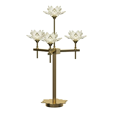 Industrial Style Table Lamp by ImperiumLoft 3D model image 1 