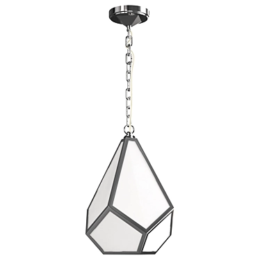 Feiss Diamond Pendant Light Fixture 3D model image 1 