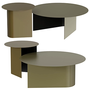 Modern Coffee Table DOMUS 3D model image 1 