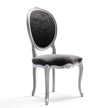 Title: Louis XV Classic Chair 3D model image 1 