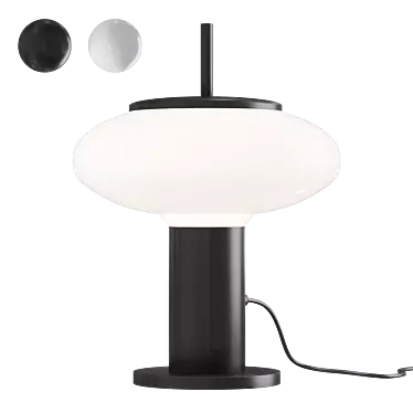 Torni ST Black & White Table Lamp 3D model image 1 