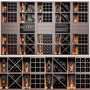  Spacious Wine Cellar 12 3D model image 1 