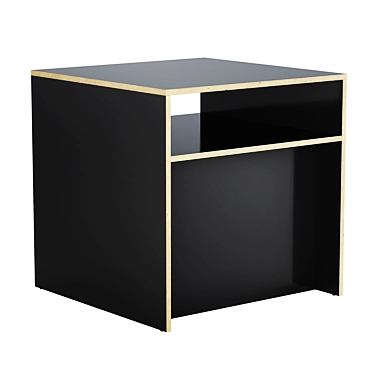 Judd Stool 3: High-Quality Interior Model 3D model image 1 