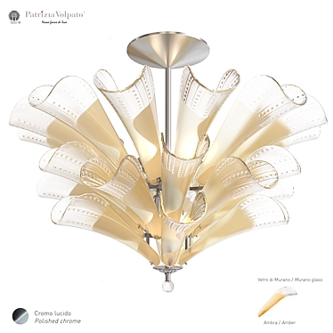 Chandelier Patrizia Volpato Petali 9007 PL3