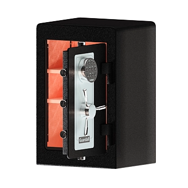 Home Vault Security Safe 3D model image 1 