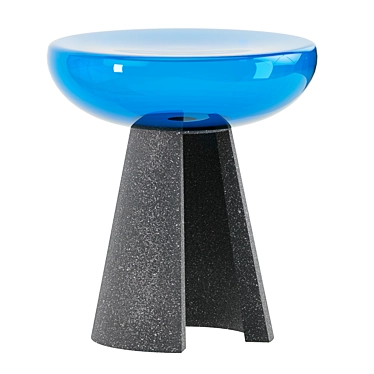 Elegant Alina Side Table Showcase 3D model image 1 