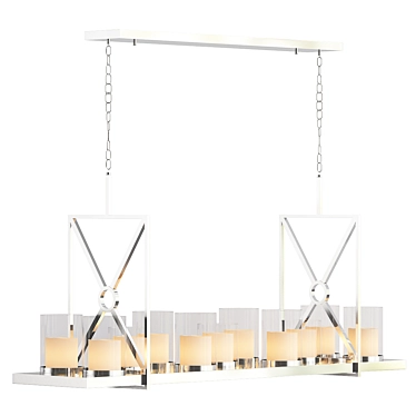  3D Summit Model Chandelier 3D model image 1 