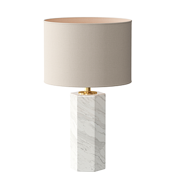 Elegant Nalani Table Lamp 3D model image 1 