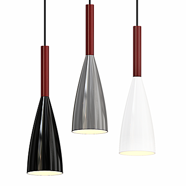 Modern Dimensional Design Model Kit 3D model image 1 