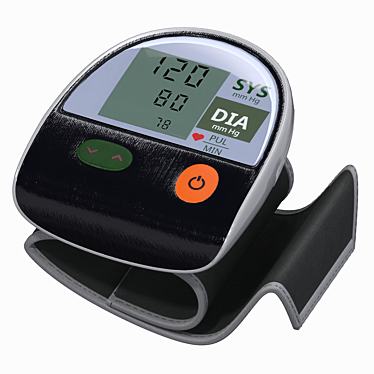 Wrist Digital BP Monitor, Healthcare 3D model image 1 